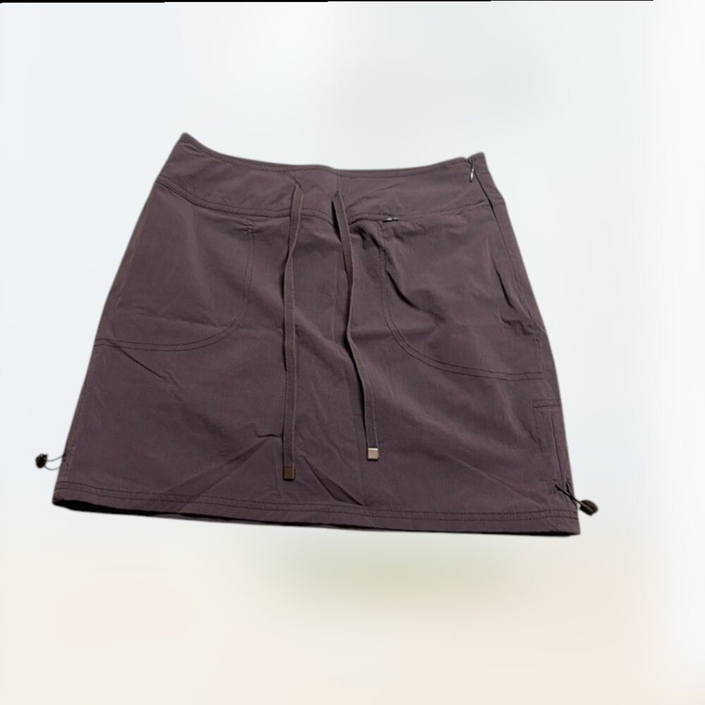 Y2k utility sportswear activewear green tea athletic grey mini Skort M